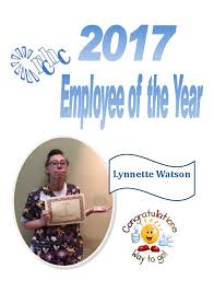 However, the district also recognizes its classified. Employee Of The Year 2017