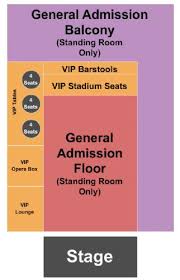 Mercury Ballroom Tickets And Mercury Ballroom Seating Chart