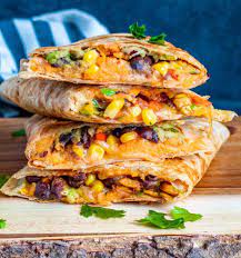Vegetarian Quesadillas With Black Beans And Sweet Potato Recipe Cooking Recipes Vegetarian Quesadilla Recipes