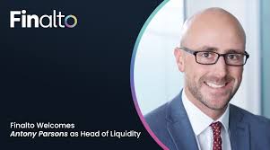 Finalto Welcomes Antony Parsons as Head of Liquidity