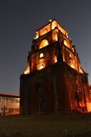 the sinking bell tower late at night