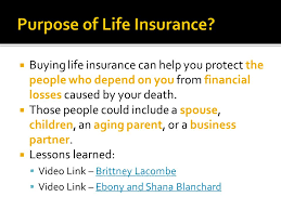 To minimize the risk of financial loss caused by the death of a key employee. Money Management Ii Life Insurance Ppt Download