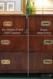 I've seen it both ways, and i'm undecided. Campaign Dresser Restoration Home Made By Carmona