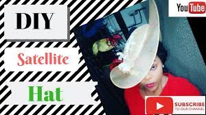 Satellite Hat Diy Tutorial Video On Hat Making Hat Making Diy Hat Fascinator Diy