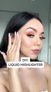 DIY Liquid Highlighter Tutorial for Dewy Skin