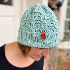 New free patterns are available exclusively in pdf format to the woolly hat society members and patreon supporters for a month, after which they go live on the blog and are linked here. Crochet Cable Hat Free Winter Beanie Crochet Pattern Hanjan Crochet