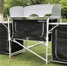This cooking table was created by the duo design team of francesca lanzavecchia and hunn wai. China Alu Camping Kitchen Picnic Bbq Cabinet Table Portable Folding Cooking Storage Rack China Portable Camping Cabinet Camping Cabinet