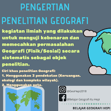 Maybe you would like to learn more about one of these? Penelitian Geografi Geohepi