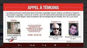 You want to reject this entry: La Police Alsacienne Lance Un Appel A Temoins Apres L Enlevement D Une Infirmiere En Allemagne Lci