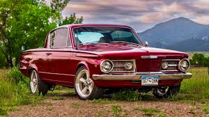 Image result for Medium Red 1965 Barracuda
