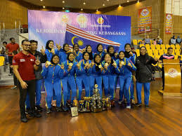 Pasukan bola jaring wanita negara mencatatkan kemenangan kedua dengan menewaskan tuan rumah. Wilayah Persekutuan Juara Kejohanan Bola Jaring Terbuka Kebangsaan 2019 Wilayahku