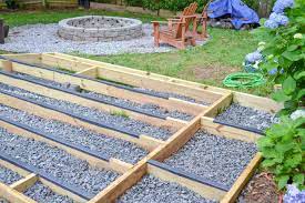 It's kind of a lot to fit into a single space and around the only remaining tree in the yard. Diy Floating Deck Part 2 Frame Waterproofing Ugly Duckling House