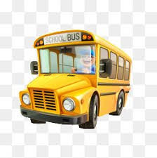 باص المدرسة Cartoon School Bus School Bus Bus