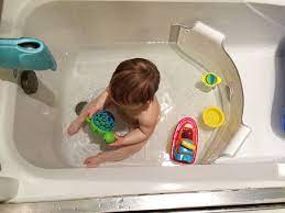 I bought this item due to the minimal space required for storage and the amount of water it saves by not running a full bath. Water Saving Baby Baths Bathtub Divider
