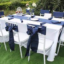 navy satin sash is most preferable for wedding special event our satin sashes are made from high q table cloth decorations dining decor chair covers wedding