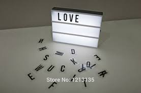 Abs A3 A4 A5 Led Cinema Light Box Lightbox With 85 Letters Symbols Led Letter Light Box Display Customized Lightbox With Letters Lightbox Ledlightbox A5 Aliexpress