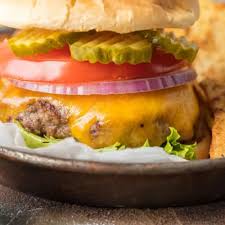 Order Bacon Cheese Burger Fries food online from Pizza House store, Gettysburg on bringmethat.com