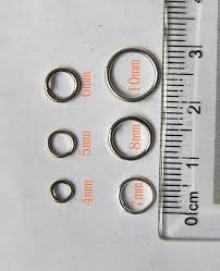 160piece 7mm And 0 7mm Thick Jump Rings Jewelry Findings