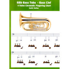 Bbb Bass Tuba 4 Valve Bass Clef