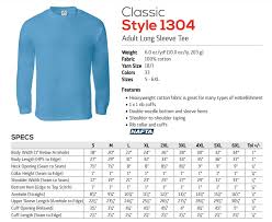 alstyle 1304 size chart knuckle puck