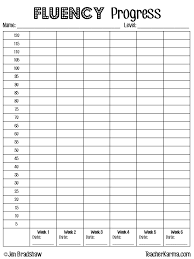 fluency progress monitoring free progress monitoring