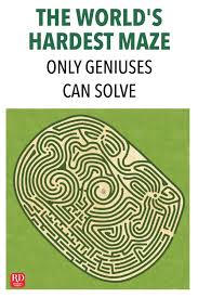 The World S Hardest Maze Only Geniuses Can Solve Hard Mazes Maths Puzzles Super Hard Riddles