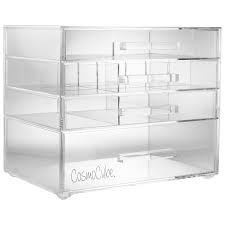 This box is a little large compared to the puzzle cube pieces. Cosmocube Posh Makeup Organizer Cosmocube Sephora Makeup Organization Acrylic Organizer Makeup Beauty Organization