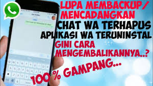 Jika anda berkeinginan untuk menggunakan backup lokal, anda perlu mentransfer. Cara Mengembalikan Chat Whatsapp Yang Terhapus Sebelum Di Backup Terlebih Dahulu Youtube