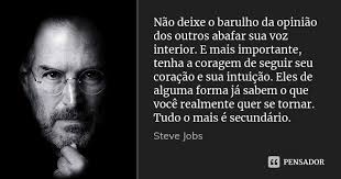 Nao Deixe O Barulho Da Opiniao Dos Steve Jobs