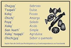 Los Sabores En Nahuatl Aprende Y Juega Palabras En Nahuatl Lenguas Indigenas De Mexico Frases Nahuatl