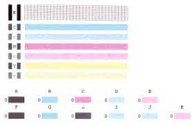 We have personally designed this color test page with a different color combination to get a better idea. I Have Replaced The Print Head On A Canon Smartbase Mp390 With A New One But It Still Won T Print Either Colour Or