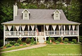 Your diy porch remodel has more than just financial benefits. Drop Cloth Curtains Add Privacy And Sun Control To Outdoor Spaces Between Naps On The Porch