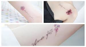 Super Femeninos Estos Tatuajes De Flores Con Letras Lotus Flower Tattoo Tattoos Flower Tattoo La imagen anterior muestra una palabra escrita en diferentes fuentes tipograficas que te ayudaran a decidir si quieres hacerte un tatuaje en tu cuerpo. tatuajes de flores con letras