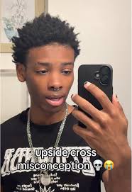 Ken Carson Upside Down Cross Necklace