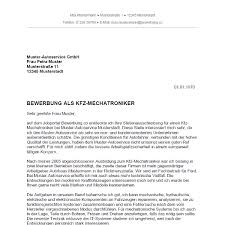 Bewerbung Als Kfz Mechatroniker Kfz Mechatronikerin Bewerbung Co