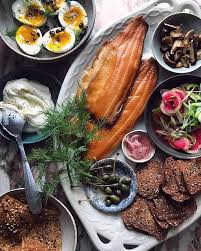 Smoked Fish Platter Google Search Trout Recipes Smoked Fish Appetizer Platters