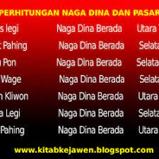 Langkah pertama, sebaiknya menetukan isi dino, isi dino bisa kamu pelajari nanti. Primbon Naga Dina Dan Pasaran Kitab Kejawen