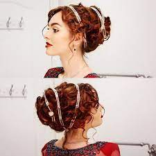 Rose From The Titanic Look Numba 2 I Recreated Gorgeous Updo That Isn T Too Hard To Do Curls Updo Hair Styles Edwardian Hairstyles Vintage Hairstyles