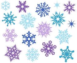 Great selection of snowflake clipart images. Weihnachten Schneeflocken Hubsch Digital Clipart Weihnachten Etsy