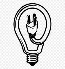Black And White Light Bulb Clip Art Pin Light Bulb Clipart Black And White Electrician T Shirt Design Clipart Black And White Electrician T Shirts Tshirt Designs