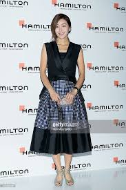 South Korean Actress Park Tam Hee Attends The Hamilton Watch Pop Up Store Opening On April 10 2014 In Seoul So Pop Up Store Hamilton Watch Korean Actresses