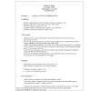 Depending on the employer and your specific situation, you may the body of this type of resume is organized by job title and structured in reverse order of the current or most recent position, moving backwards to the. 1