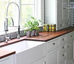 Kitchen Countertops Let Me Count The Options Trendy Farmhouse Kitchen New Kitchen Cabinets Wood Countertops Kitchen