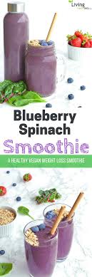 Blueberry Spinach Smoothie Recipe Superfood Smoothie Blueberry Spinach Smoothie Smoothie Recipes