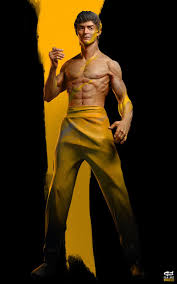 Artstation Bruce Lee Kontorn Boonyanate Bruce Lee Character Modeling Lee