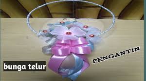 Bukan kajang sembarang kajang kajang melayang ditiup angin bukan bujang sembarang bujang bujang ini lah pengantin ibarat raja dan ratu, serasi sekali duduk bersanding. Cara Membuat Bunga Telur Pengantin Youtube