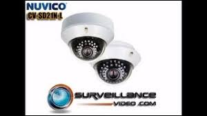 Nuvico Cv Sd21n L Security Camera From Surveillance Video Com Youtube