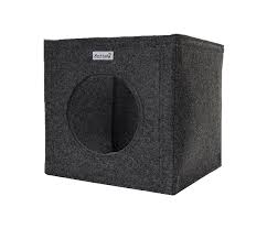 Katzenhohle Aus Filz Fur Ikea Kallax Die Moderne Katze Katzenhohle Katzenbett Katze Hohle