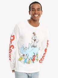 Dr Seuss The Cat In The Hat Long Sleeve T Shirt Cat In The Hat Shirts Long Sleeve Tshirt Long Sleeve
