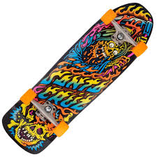 Santa Cruz Skateboards Death Party 80 S Cruiser Skateboard 9 35 X 31 7 Skateboards From Native Skate Store Uk 7.75in x 31.4in hand warp team santa cruz skateboard deck. santa cruz skateboards death party 80 s cruiser skateboard 9 35 x 31 7
